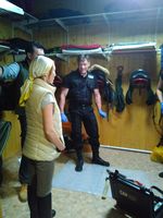 В амуничнике